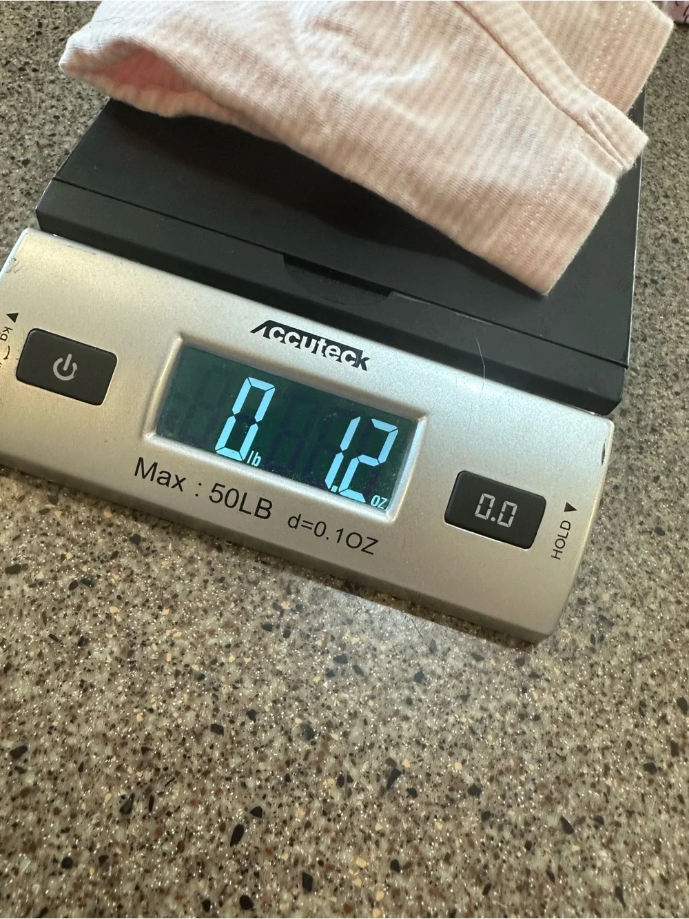 Carter's Pink & White Striped Baby Leggings